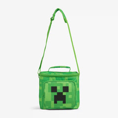 Minecraft Creeper Square Lunch Cooler Bag