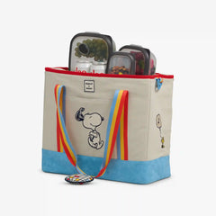 Snoopy Disco Party Dual Compartment Tote Cooler Bag