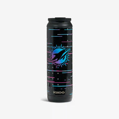 NFL Neon Miami Dolphins 20 Oz Flip ‘n’ Sip Tumbler
