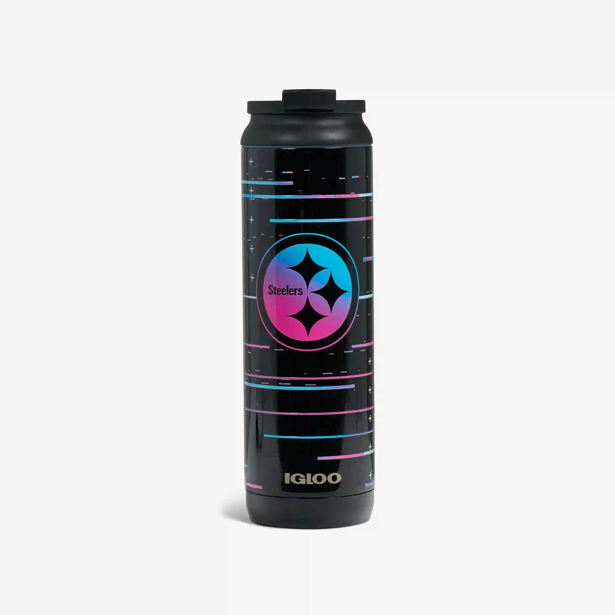 NFL Neon Pittsburgh Steelers 20 Oz Flip ‘n’ Sip Tumbler