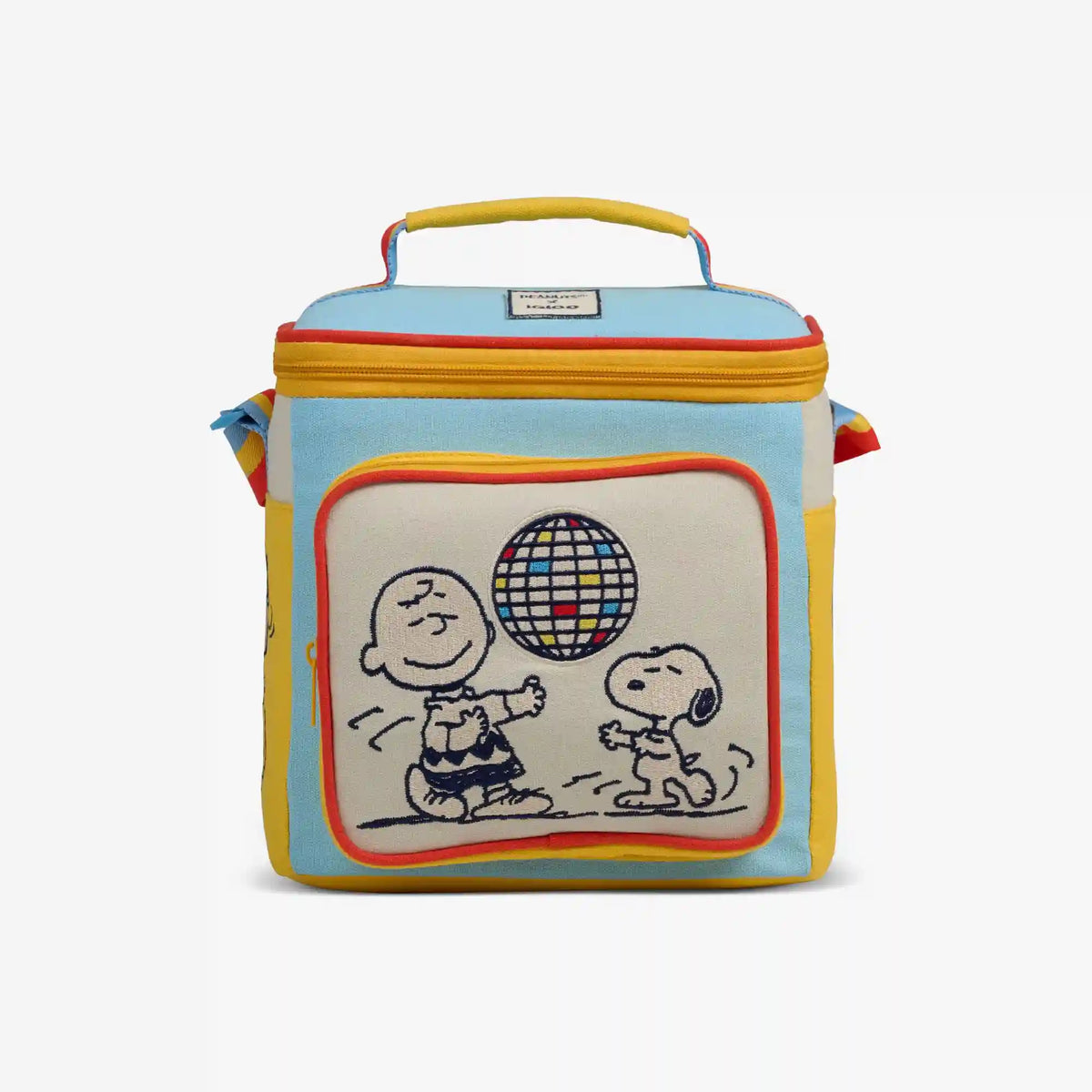 Snoopy Disco Party Square Lunch Cooler Bag