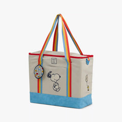 Snoopy Disco Party Dual Compartment Tote Cooler Bag