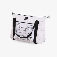 Snoopy Packable Puffer 20-Can Cooler Bag